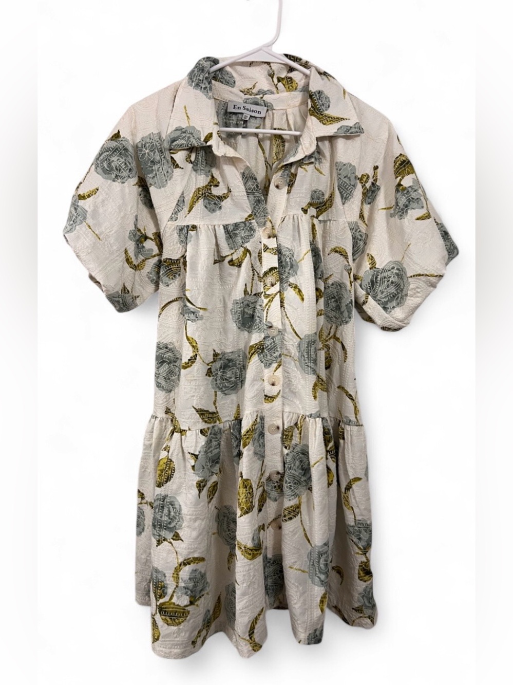 Anthropologie en saison mini dress